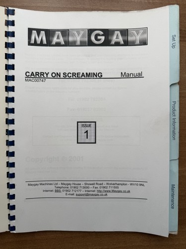 Carry screaming maygay - screaming.,