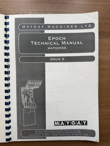 Maygay fruit machine - , technical