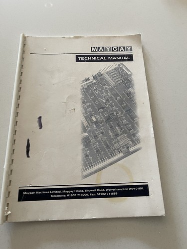 Maygay technical manual - technical,
